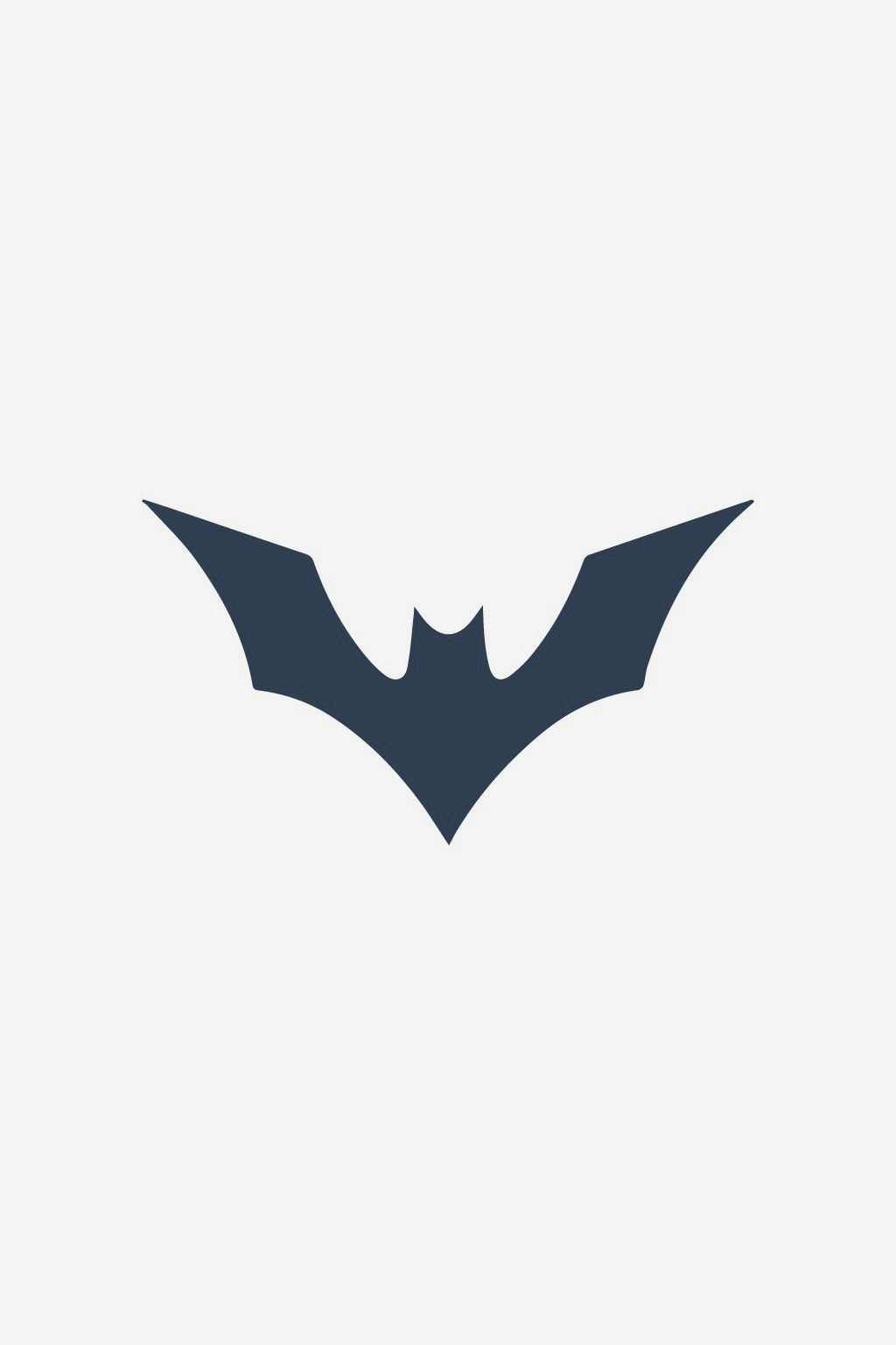Model temporar de tatuaj Batman 2, un desen mic în linie fină