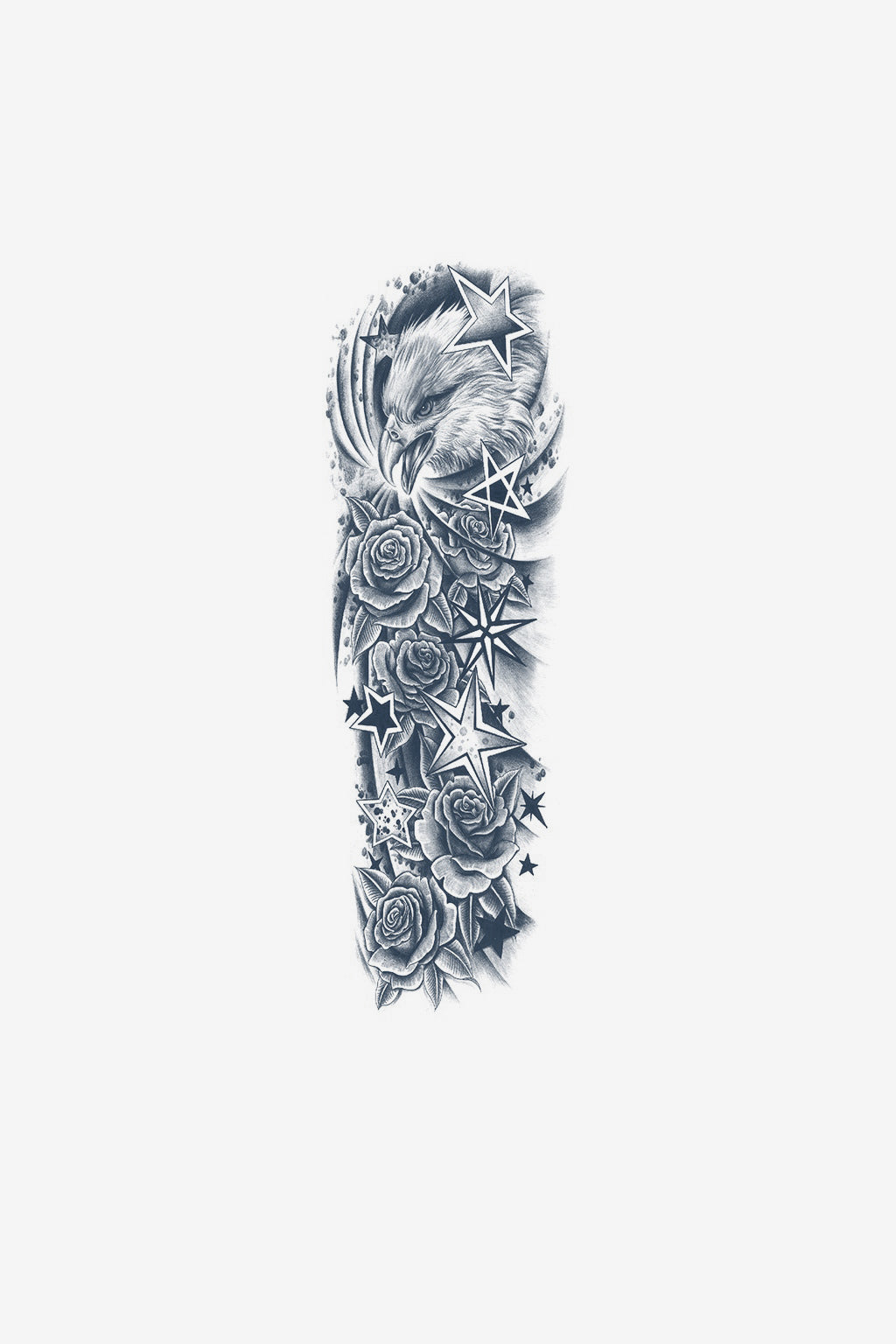 Eagle and Stars
