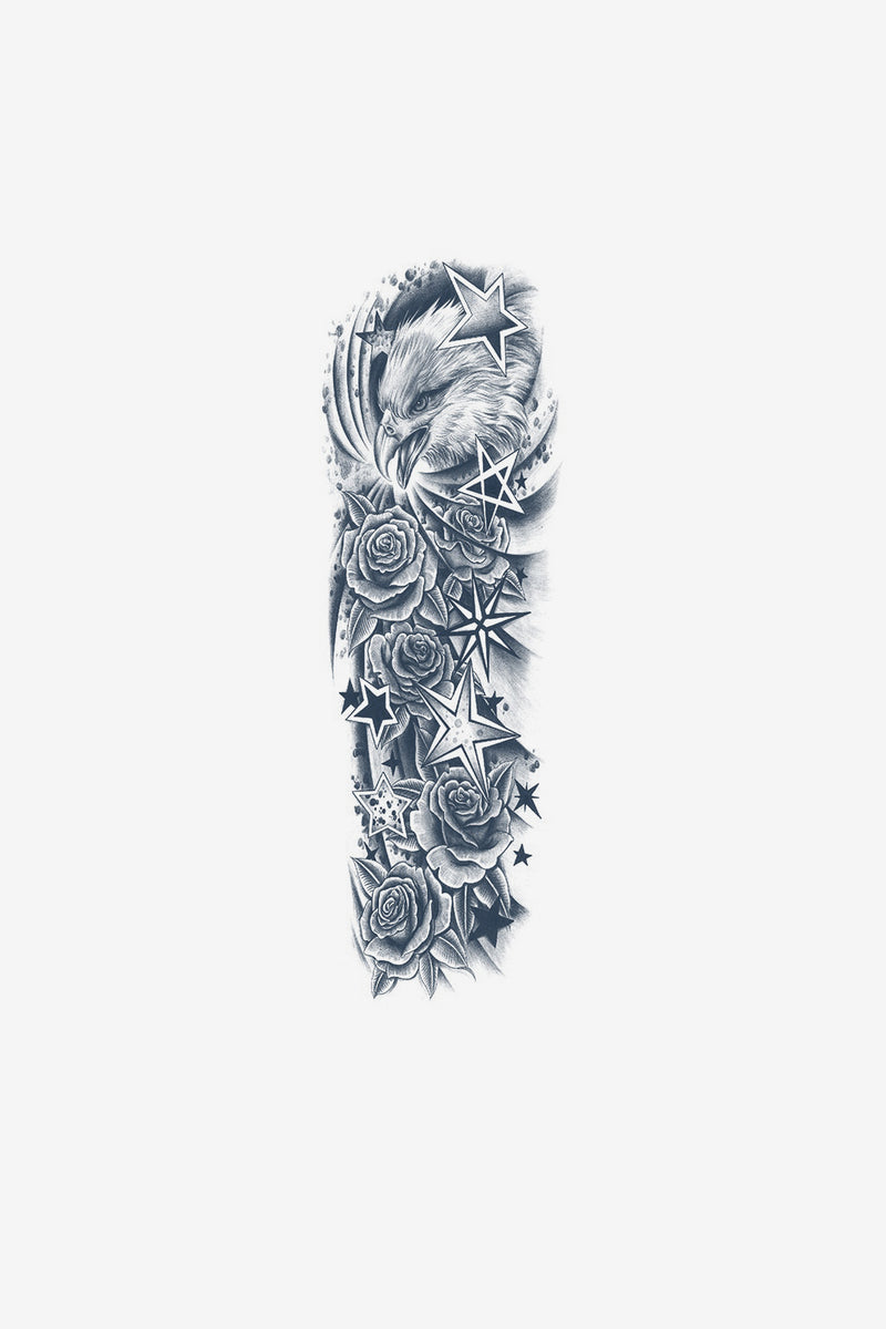 Eagle and Stars
